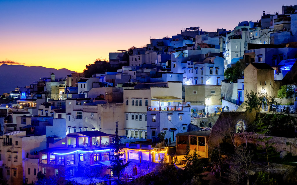 Chefchaouen Morocco blue city