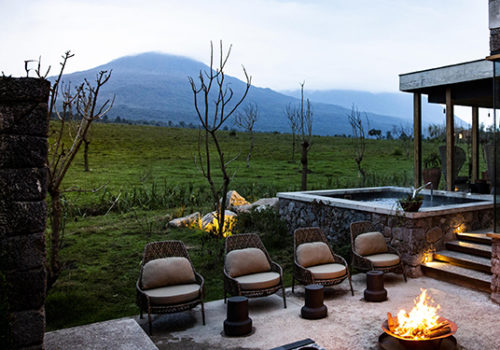 Mountain lodge Rwanda