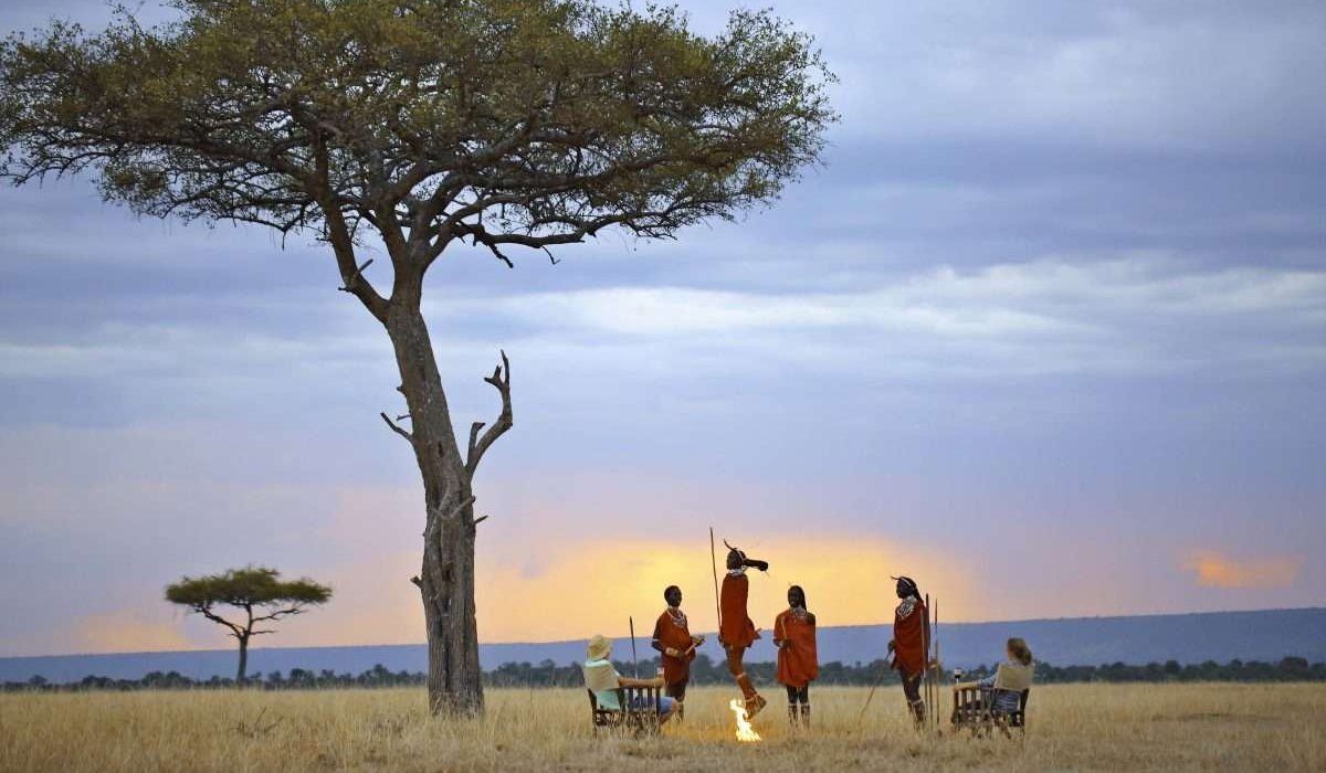 Bush sundowner Amboseli